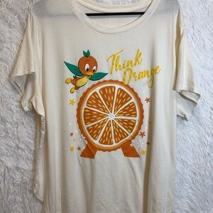 Disney Epcot 2022 | Flower & Garden “Think Orange” Size: Large 🍊✨